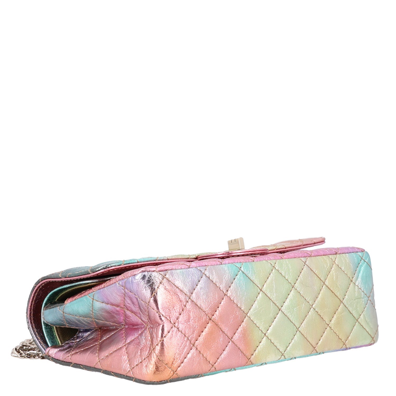 Chanel Metallic Goatskin Quilted 2.55 Reissue 225 Flap Multicolor