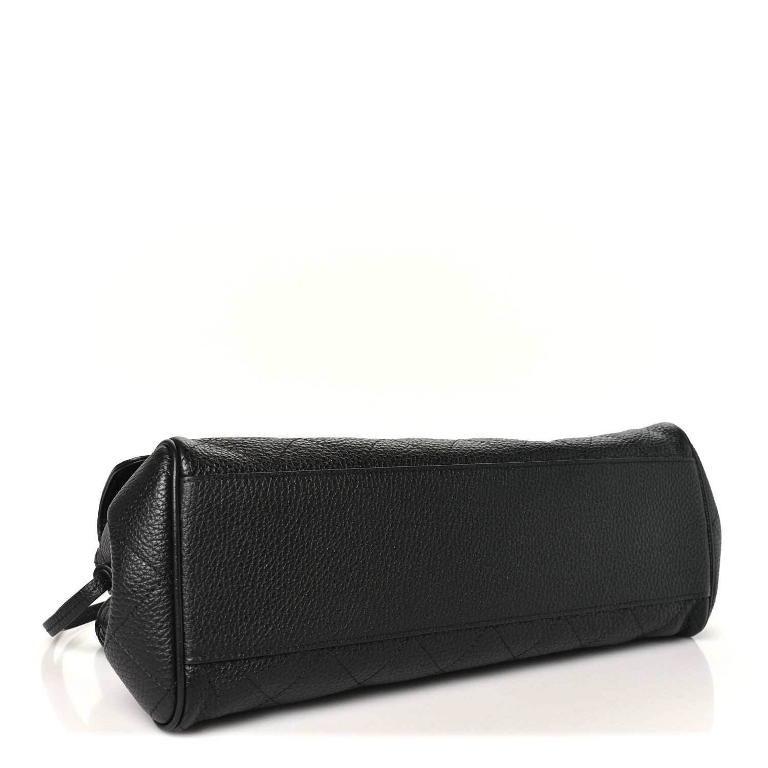 Chanel Grained Calfskin Stitched Urban Essentials Small Shopping Bag Black