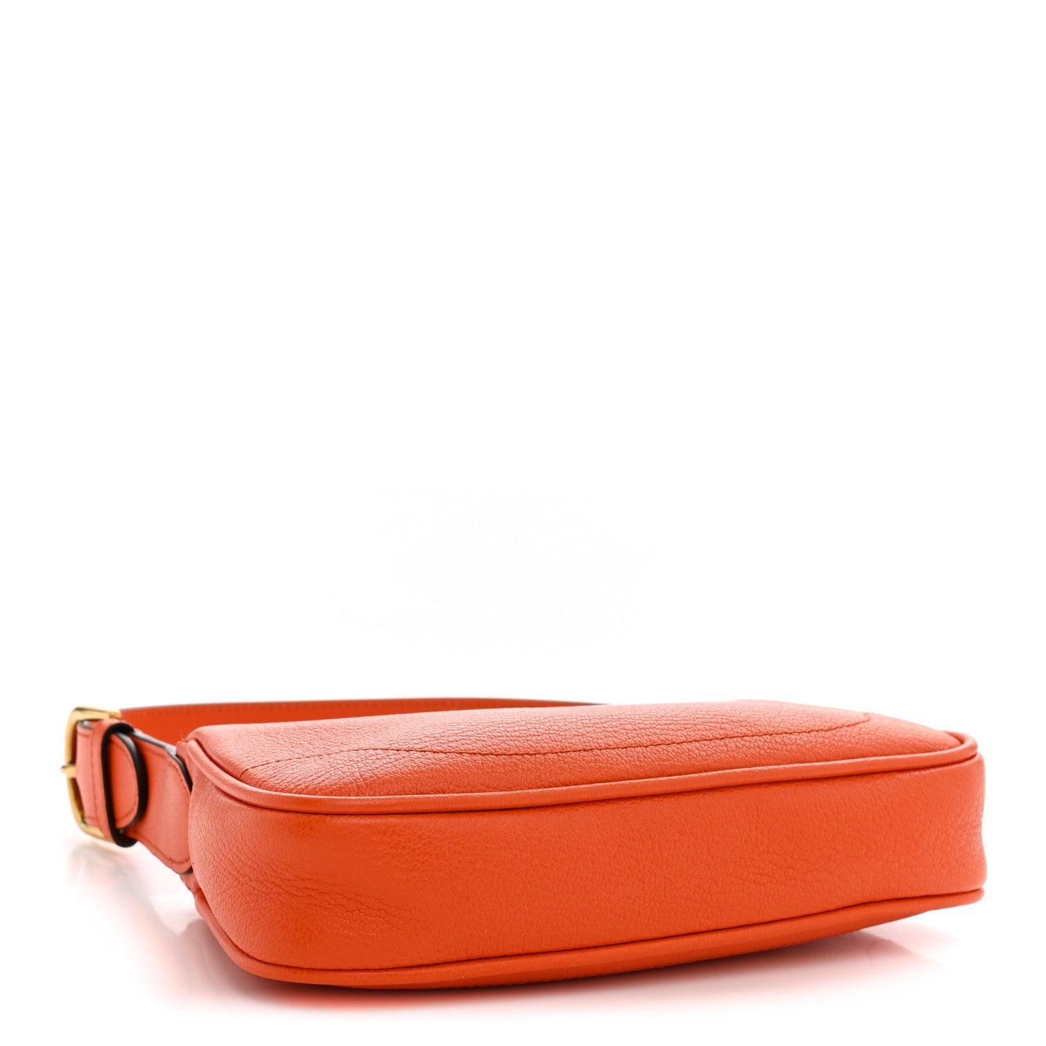 Gucci Goatskin Mini Aphrodite Shoulder Bag Orange