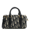 Dior Oblique Nano Groove 17 Bag Blue