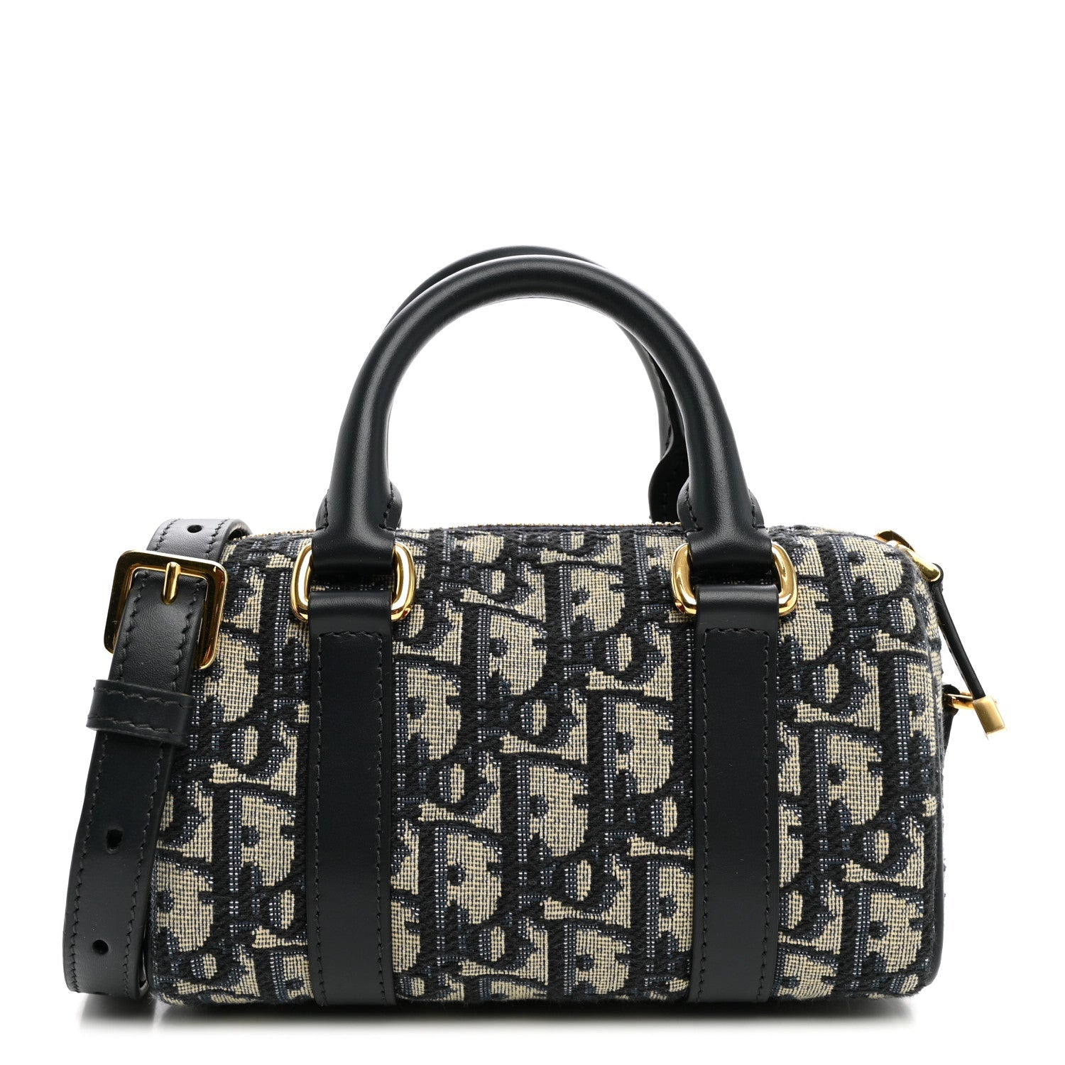 Dior Oblique Nano Groove 17 Bag Blue