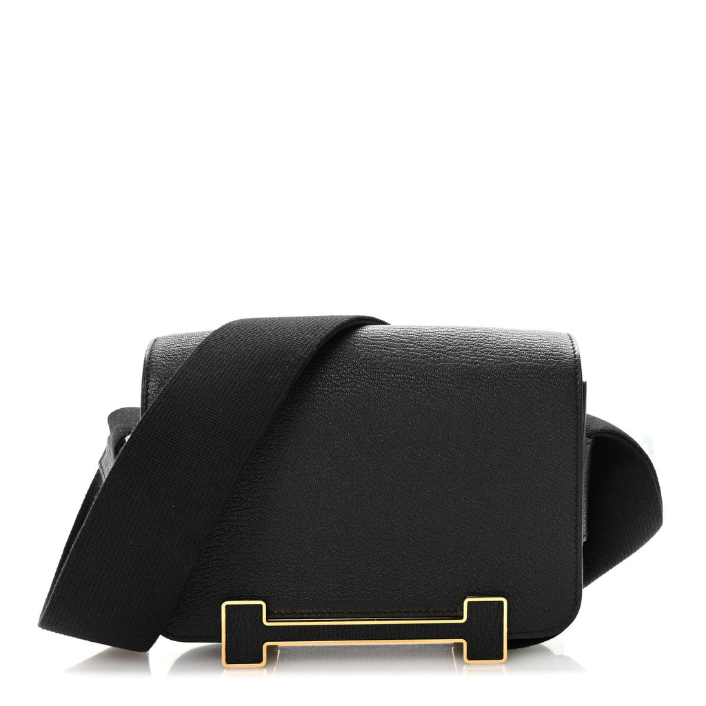 Hermès Chevre Mysore Geta Black
