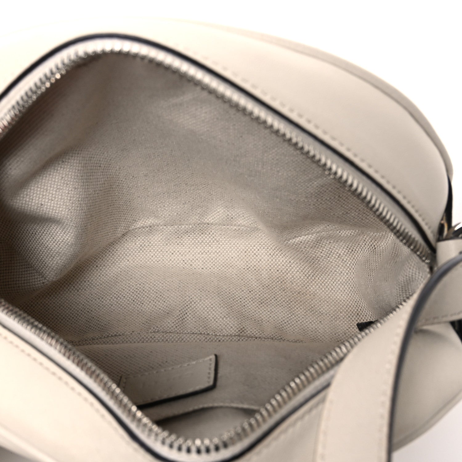 Gucci Sakai Be Green Calfskin Diagonal Stitched Mini Blondie Shoulder Bag Mystic White