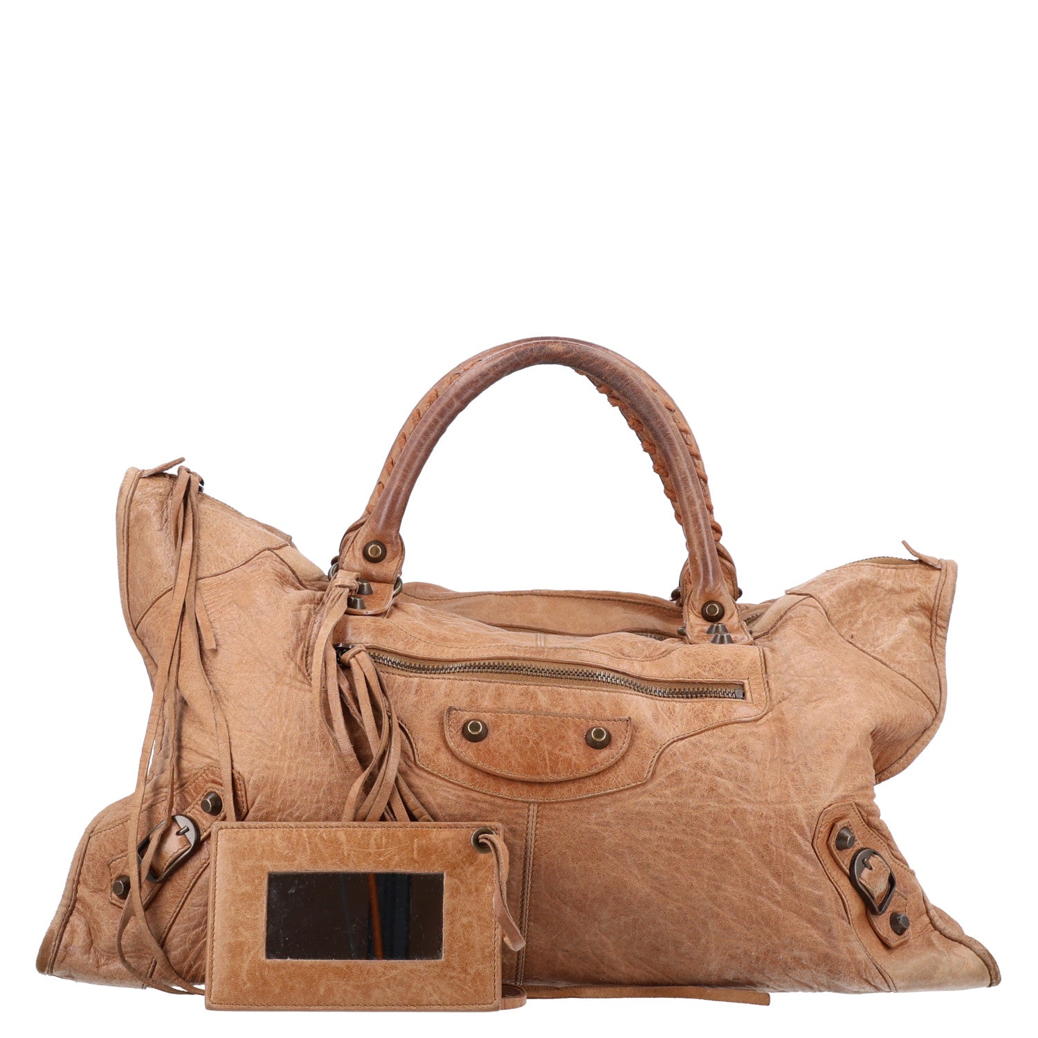 Balenciaga Agneau Classic Hardware Work Cumin