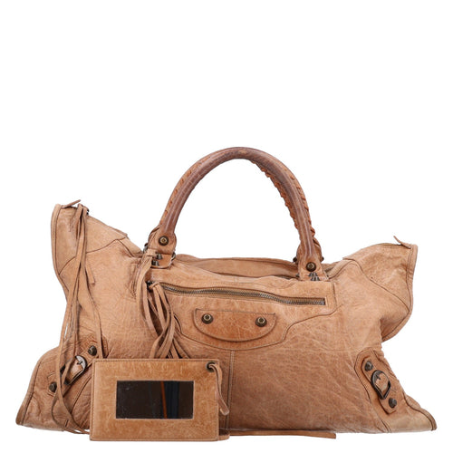 Balenciaga Agneau Classic Hardware Work Cumin