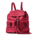 Gucci Cellarius Calfskin Medium Bamboo Backpack Petunia