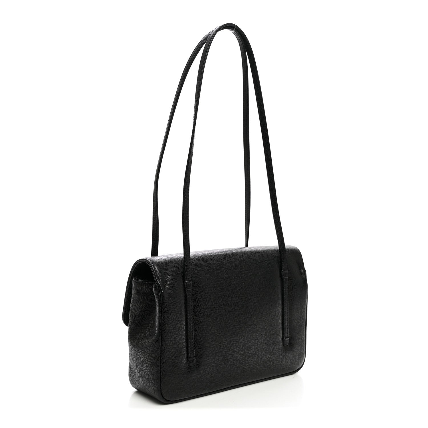 Chanel Shiny Caviar Preppy Coco Small Flap Navy