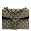 Gucci GG Supreme Monogram Mini Dionysus Shoulder Bag Black