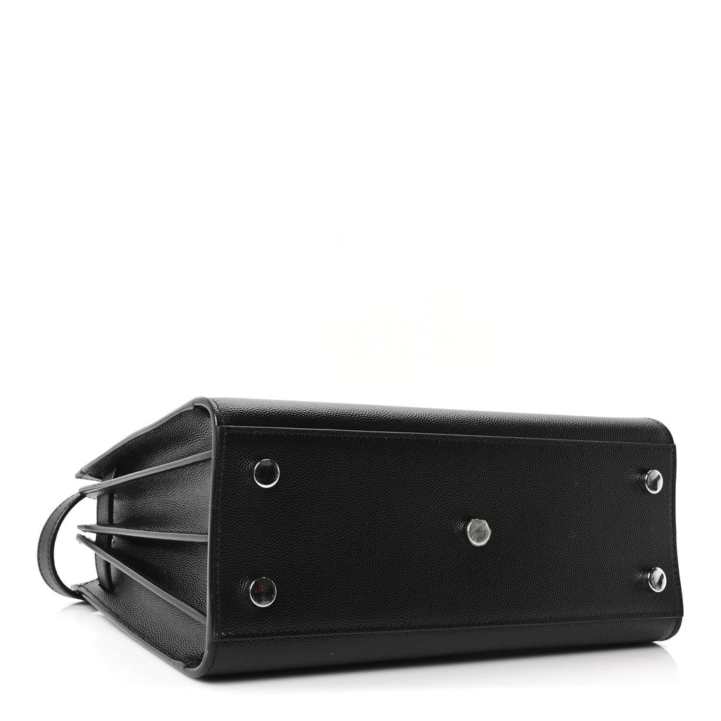 Saint Laurent Grain de Poudre Baby Sac De Jour Black