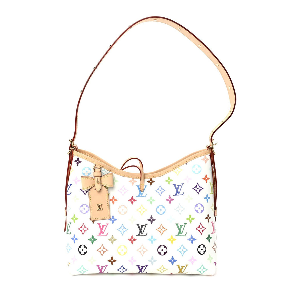 Louis Vuitton LV X TM Monogram Multicolor CarryAll PM White