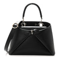 Dior Shiny Smooth Calfskin Small Cigale Bag Black