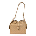 Chanel Caviar Quilted Medium Chanel 25 Handbag Dark Beige