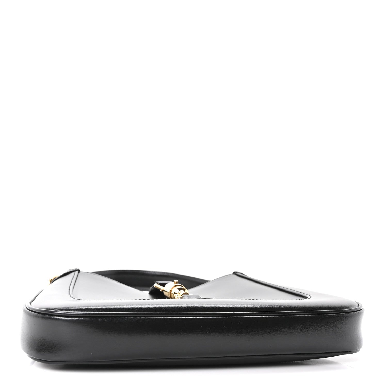 Gucci Boarded Dyana Lux Calfskin Small Jackie 1961 Hobo Black