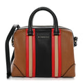 Givenchy Goatskin Colorblock Mini Lucrezia Brown Multicolor