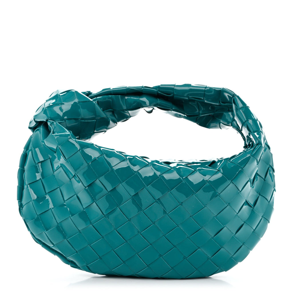 Bottega Veneta Patent Nappa Intrecciato Mini Jodie Blaster