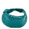 Bottega Veneta Patent Nappa Intrecciato Mini Jodie Blaster