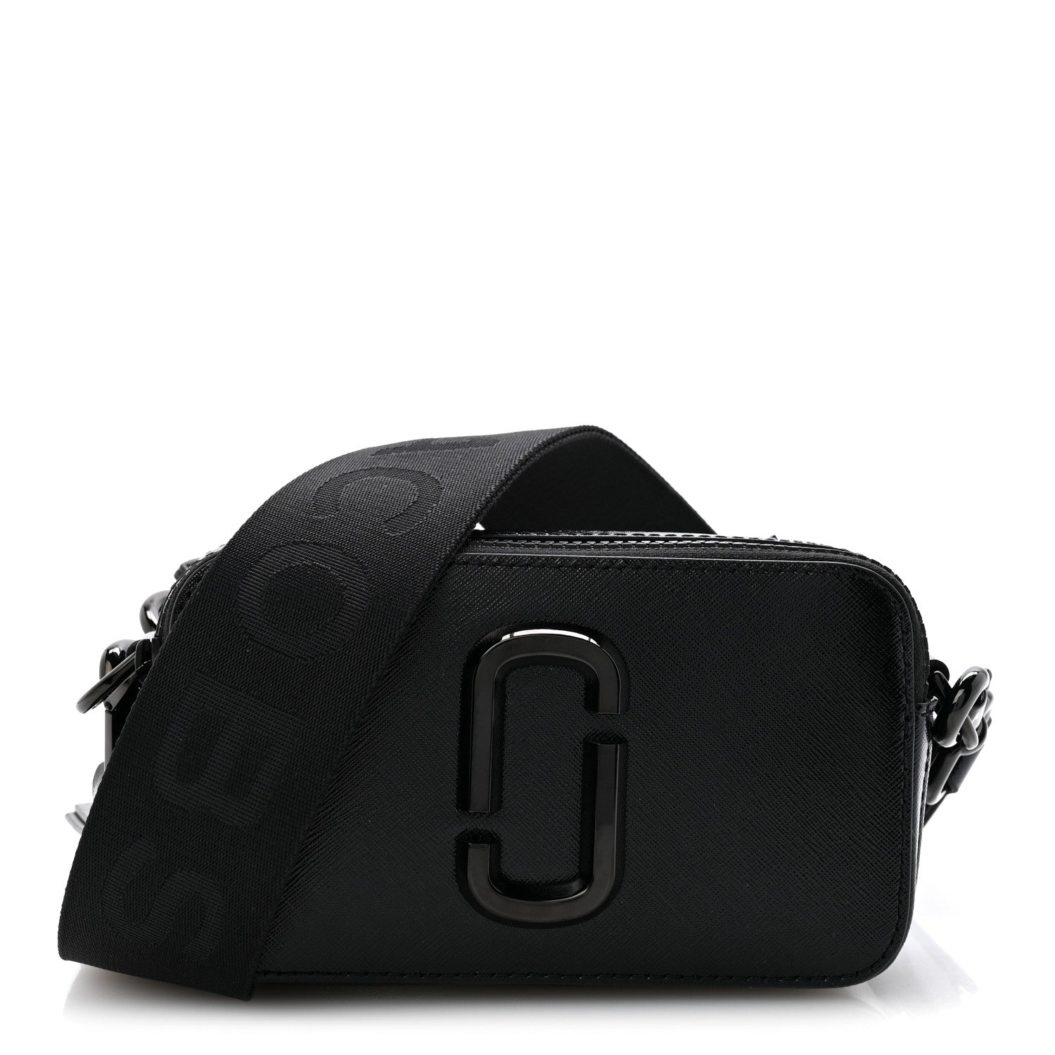 Saffiano Snapshot Camera Bag Black