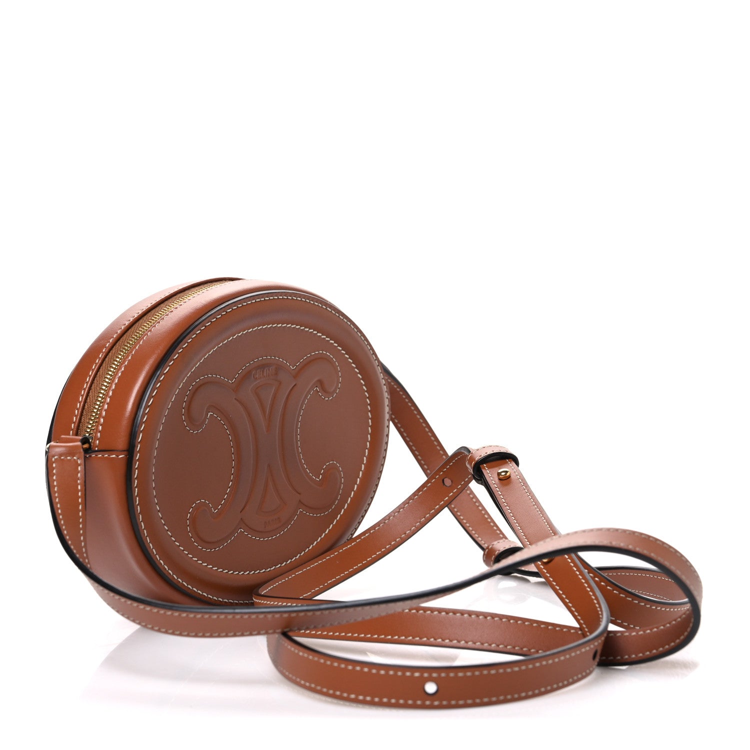 CELINE MEN'S FOLCO CROSSBODY IN CUIR TRIOMPHE CALFSKIN