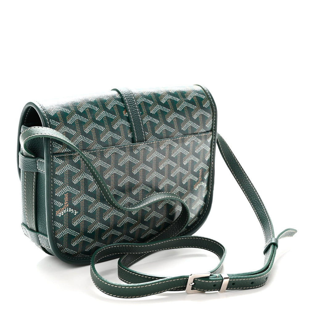 Goyard Goyardine Belvedere II PM Messenger Bag Green