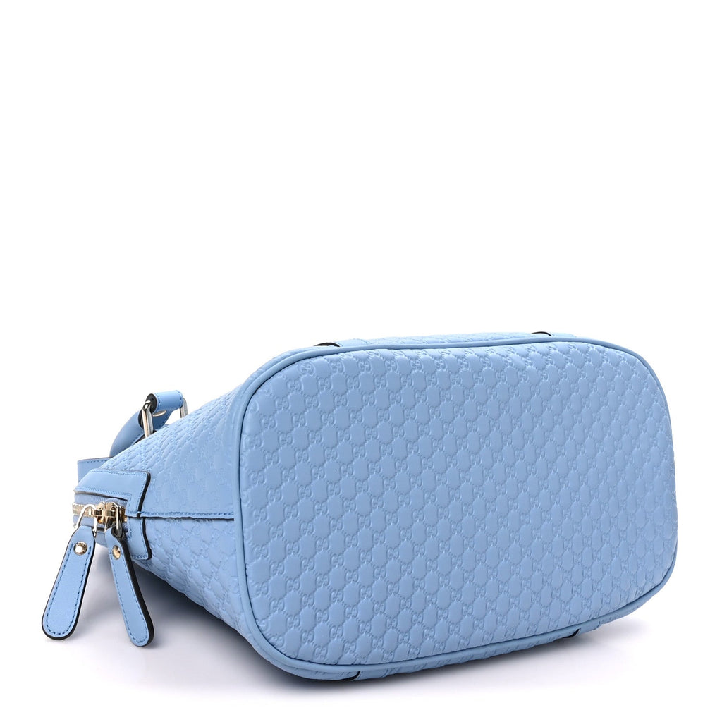 Gucci Microguccissima Medium Dome Bag Mineral Blue