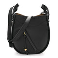 Loewe Calfskin Hammock Slice Bag Black