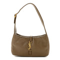 Saint Laurent Padded Lambskin Le 5 A 7 Hobo Dark Peanut