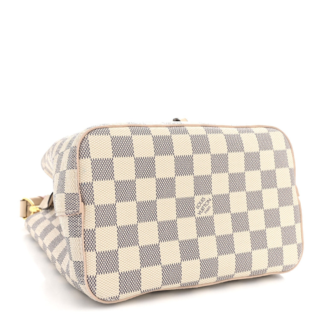 Louis Vuitton Damier Azur Braided Neonoe BB Pink