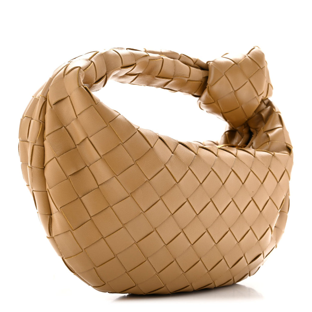 Bottega Veneta Nappa Intrecciato Mini Jodie Dark Praline