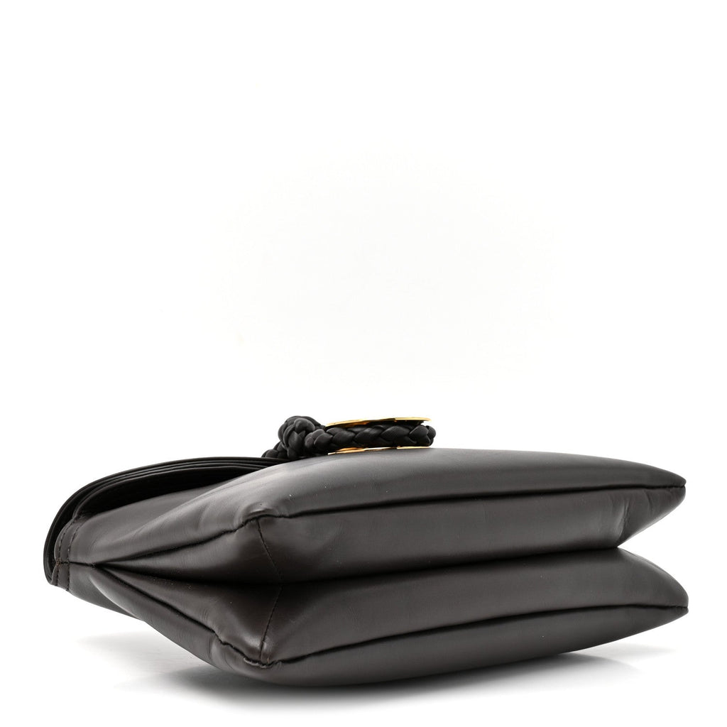 Bottega Veneta Smooth Calfskin Small Liberta Shoulder Bag Fondant