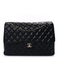 Chanel Caviar Quilted XXL Travel Flap Bag Black