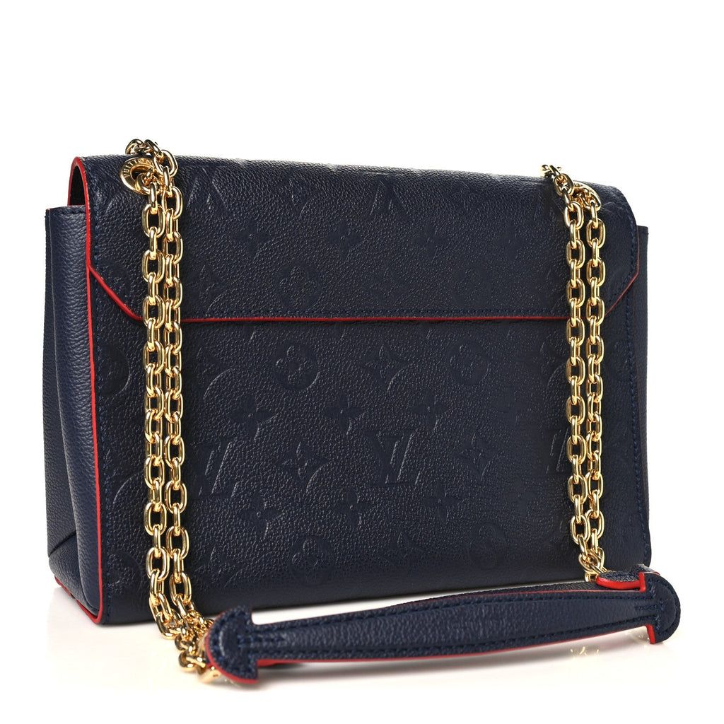Louis Vuitton Empreinte Vavin PM Marine Rouge