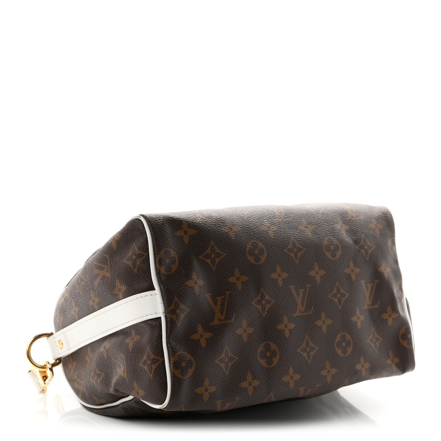 Louis Vuitton Monogram LV Match Speedy Bandouliere 25 White