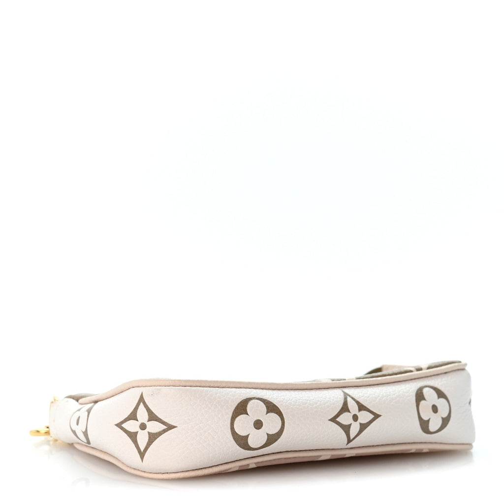 Louis Vuitton Empreinte Spring in the City Mini Pochette Accessories Kaki Beige Cream