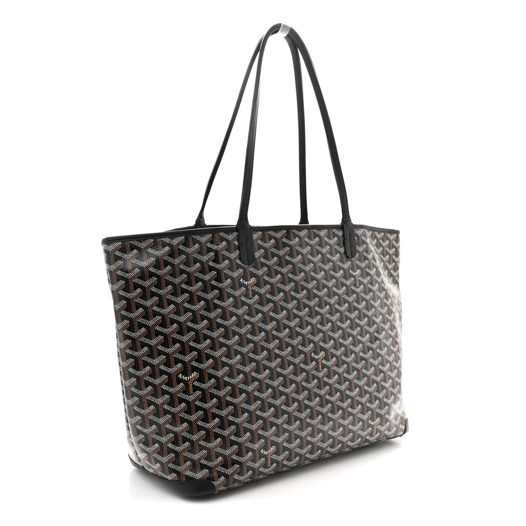 Goyard Artois MM Tote in Black Goyardine