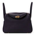 Hermès Taurillon Clemence Lindy 26 Raisin