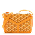 Goyard Goyardine Minaudiere Trunk Bag Yellow