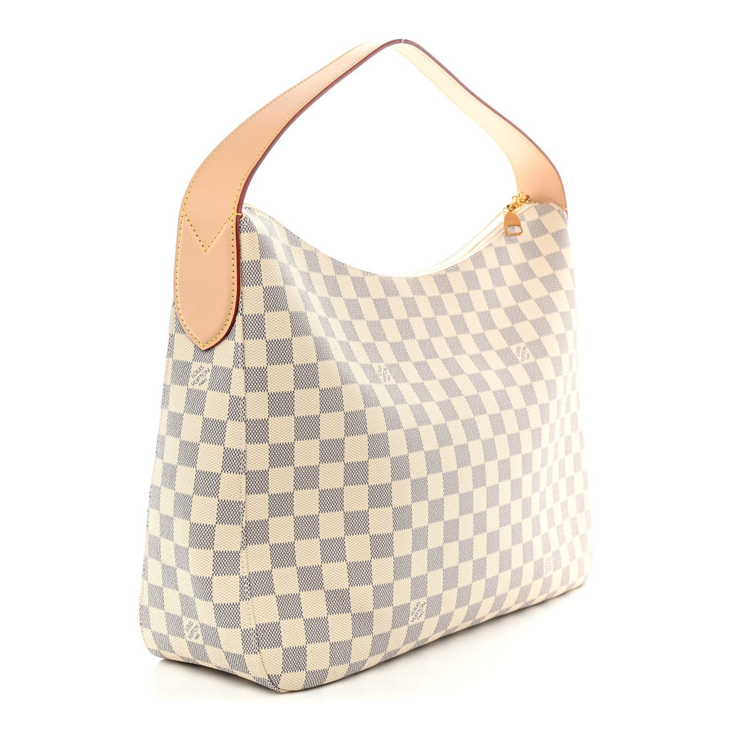 Louis Vuitton Damier Azur Slouchy MM