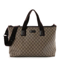 Gucci GG Plus Monogram Travel Bag Dark Brown