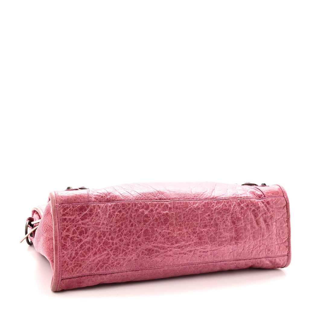 Balenciaga Agneau Classic Hardware City Cyclamen Fucsia