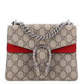 Gucci GG Supreme Monogram Mini Dionysus Shoulder Bag Hibiscus Red