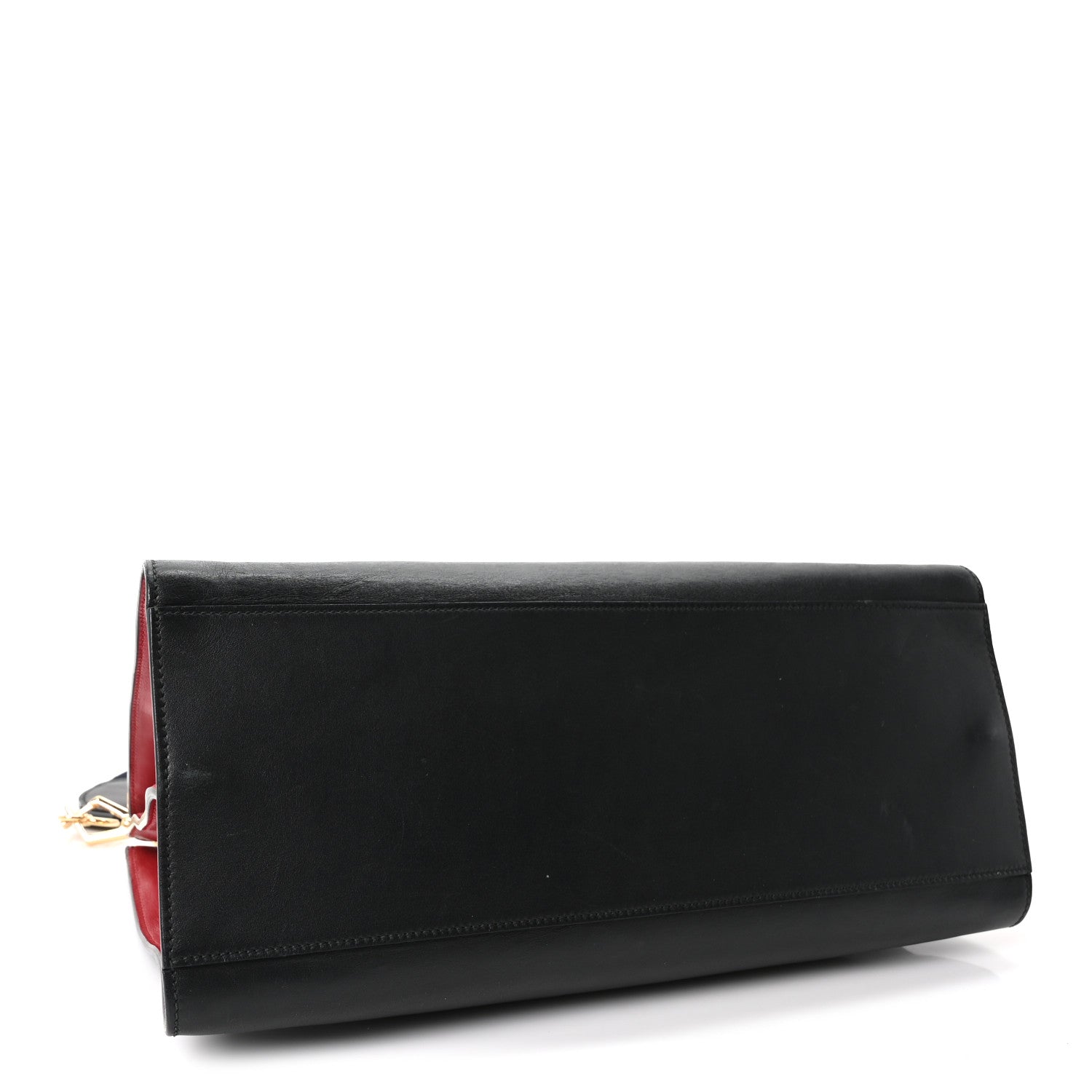 Gucci Nappa Bamboo Web Medium Nymphaea Top Handle Bag Black