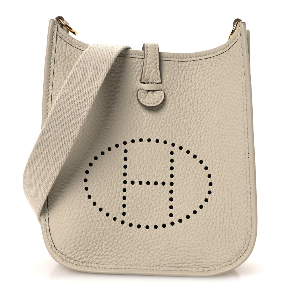 Hermès Taurillon Clemence Amazone Evelyne TPM Beton