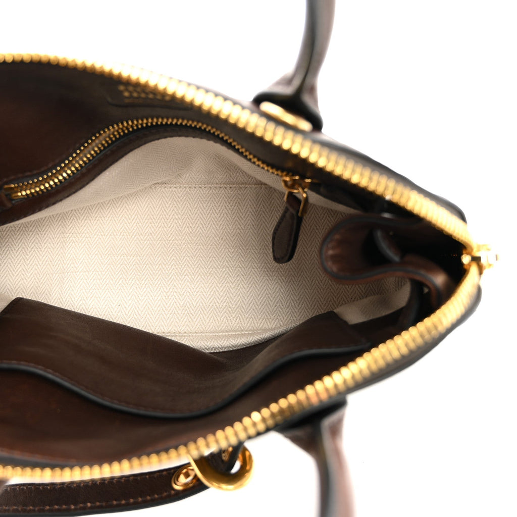 Miu Miu Nappa Aviator Small Aventure Bag Radica