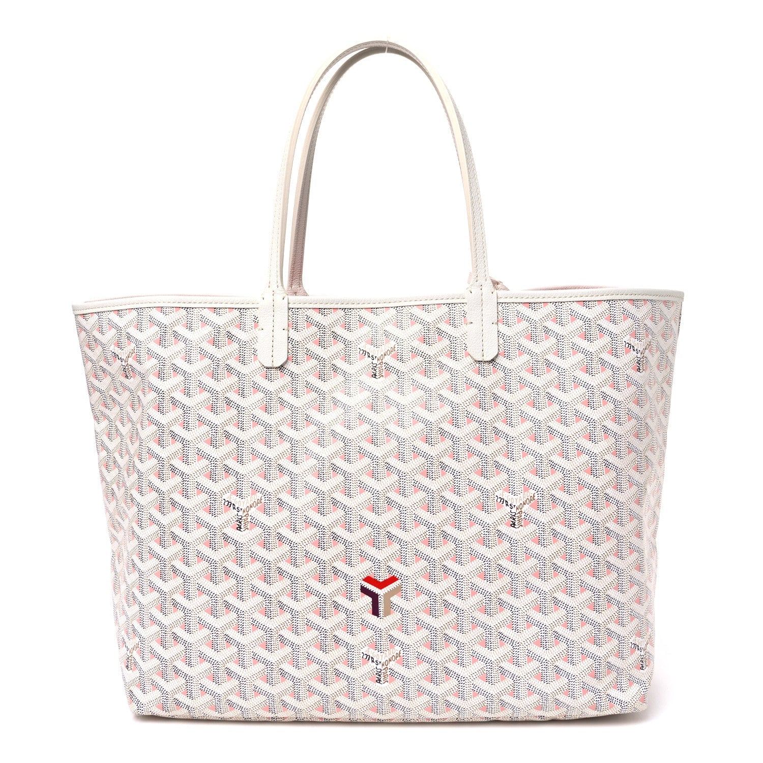 Goyard Saint Louis Claire Voie PM White Pink