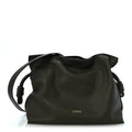 Loewe Nappa Medium Flamenco Knot Bag Khaki Green