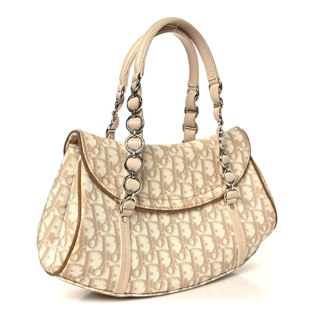 Dior Monogram Romantique Trotter Bag Rose
