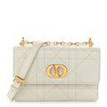 Dior Lambskin Macrocannage Mini Miss Caro Bag Latte