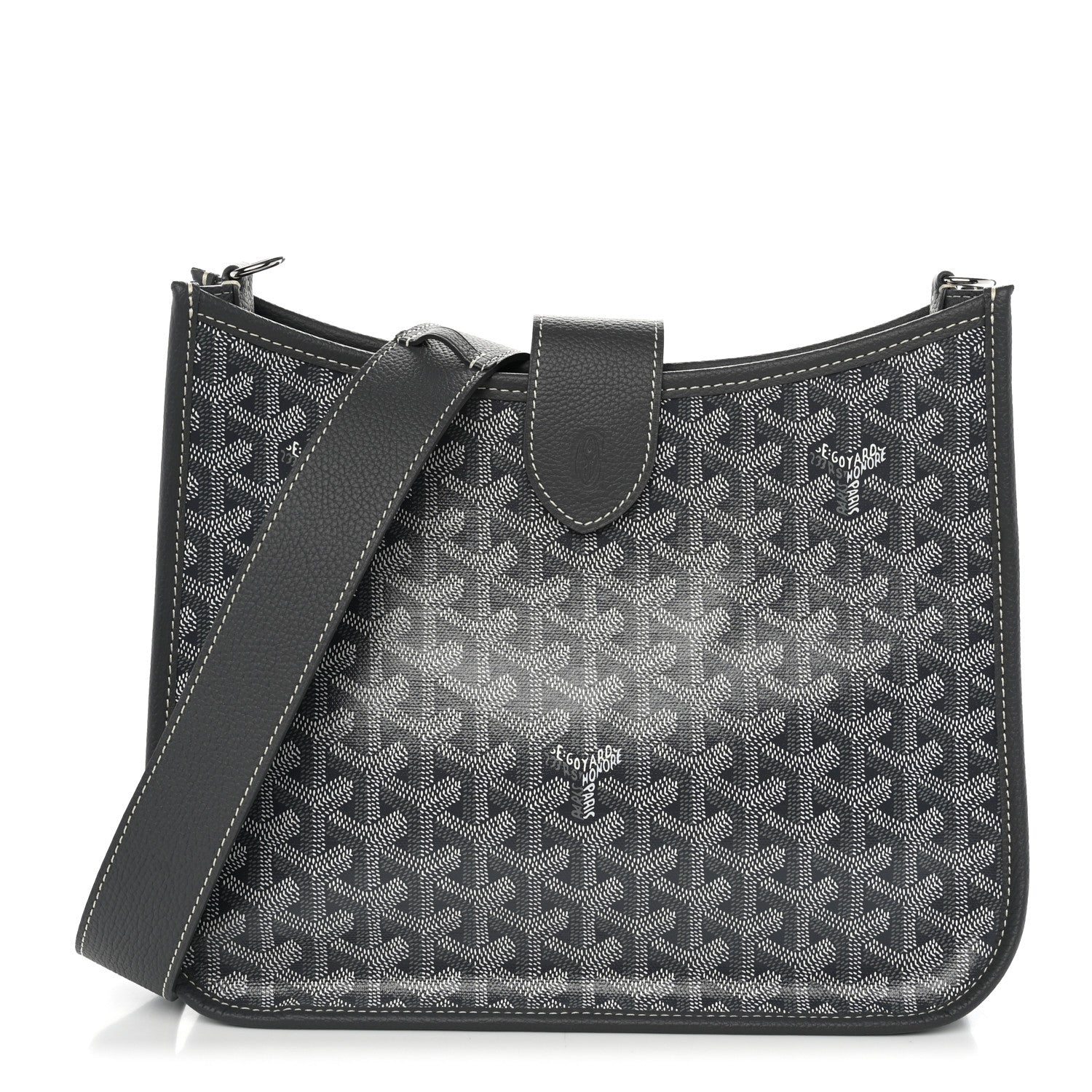 Goyard Goyardine Musette PM Bag Grey