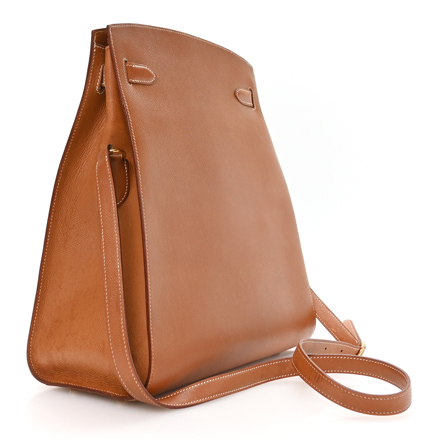 Hermès Courchevel Kelly Sport GM Gold