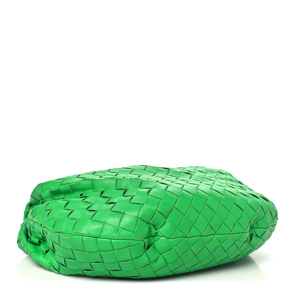Bottega Veneta Nappa Intrecciato Teen Jodie Hobo Parakeet